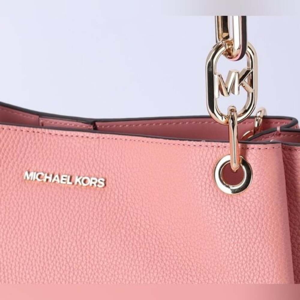 Michael Kors- Trisha pink leather purse - Picture 6 of 7